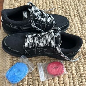 Nike Air Jordan 1 Retro Low SP Travis Scott “Black Phantom” 2023